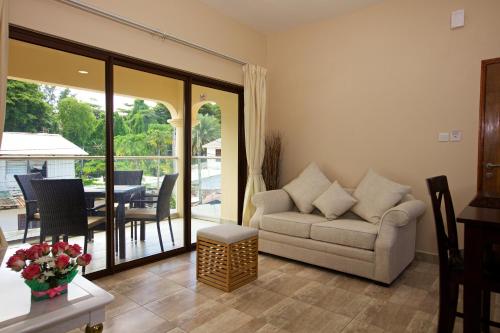 Χώρος καθιστικού στο Stone Self Catering Apartment