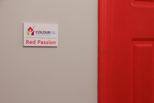 Colourful apartments (Red passion)