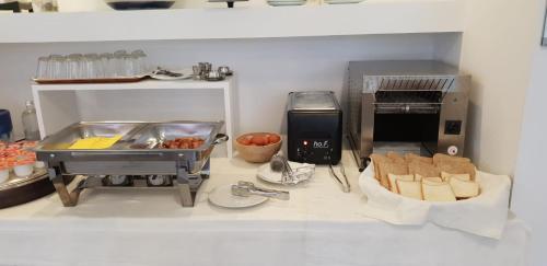 Een keuken of kitchenette bij Hotel Hermitage