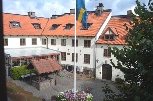 Das Gebäude in dem sich das Gasthaus befindet