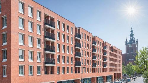 Budova, v ktorej sa apartmánový hotel nachádza