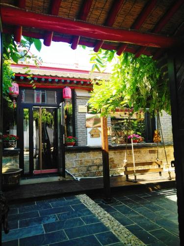 Αίθριο ή υπαίθριος χώρος στο Guixu Huatang Homestay