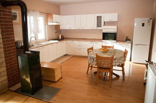 Dapur atau dapur kecil di Apartman Ana
