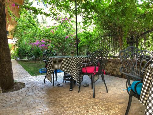 Zahrada ubytování İpek Apart Hotel