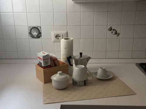 Kaffee-/Teezubehör in der Unterkunft Est Locanda