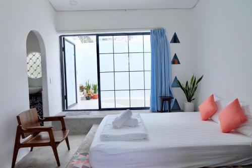 Postel nebo postele na pokoji v ubytování Lana Land Homestay Phu Quoc