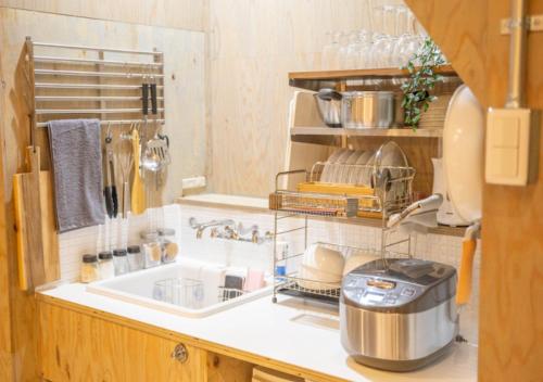 Dapur atau dapur kecil di SMILE STAY Shinnakano