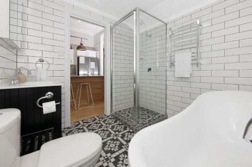 A bathroom at Beautiful Queenslander