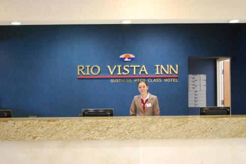 El vestíbulo o zona de recepción de Rio Vista Inn Business High Class Hotel Poza Rica