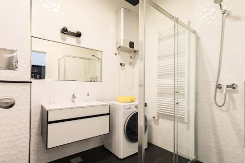 Kúpeľňa v ubytovaní Apartment Zeus Znjan Split