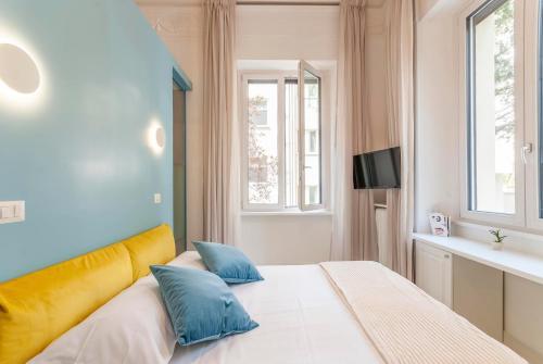 Ένα ή περισσότερα κρεβάτια σε δωμάτιο στο Bea Suites Luxury Rooms