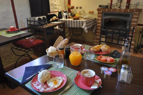 Mad på landstedet eller i nærheden