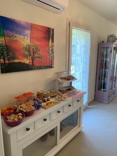 Jídlo v bed and breakfast nebo okolí