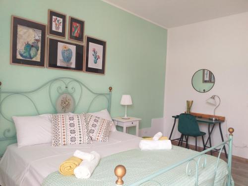 Postel nebo postele na pokoji v ubytování B&B Marsà