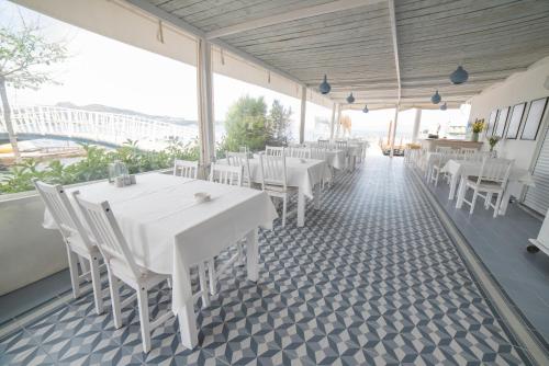 En restaurant eller et andet spisested på Madda Hotel