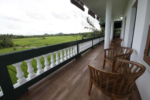 Balkoni atau teres di Mailagama Cinnamon Residence