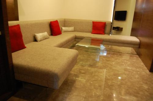 Zona de estar de Maya Hotel