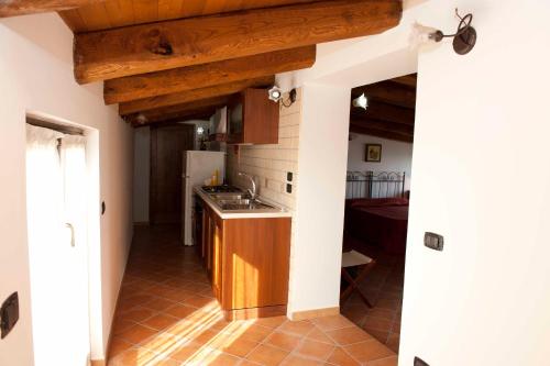Küche/Küchenzeile in der Unterkunft Casa Vacanze - Affittacamere Il Tempone