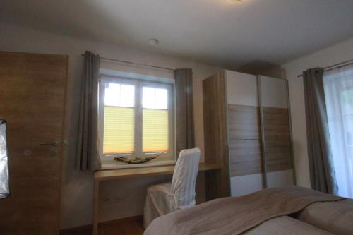 Ferienhaus Weixelbraunにあるベッド
