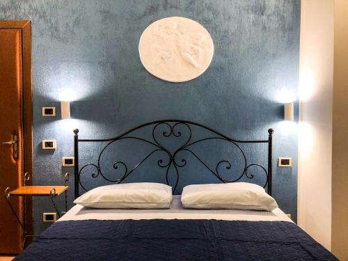 Katil atau katil-katil dalam bilik di Agriturismo il Cicaleto