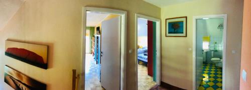 Koupelna v ubytování Apartma AS