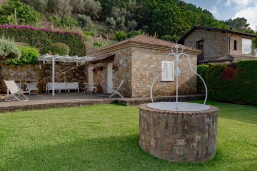 Taman di luar Le casette di Ulisse