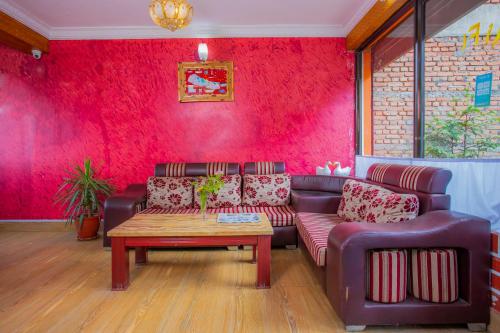 Un lugar para sentarse en Sunrise Moon Beam Hotel