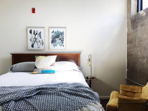 Katil atau katil-katil dalam bilik di City Loft w/ View of Gay St
