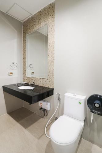 Koupelna v ubytování Greenview Ekkamai10 Suite