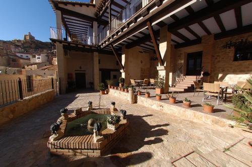 Balkón nebo terasa v ubytování Hotel SPA Don Iñigo de Aragón