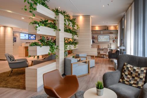 Χώρος καθιστικού στο Novotel Frankfurt City
