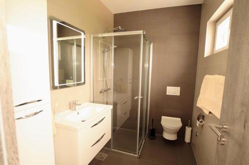 Phòng tắm tại Villa Miggelangelo