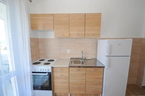 Küche/Küchenzeile in der Unterkunft Apartmani Vitic