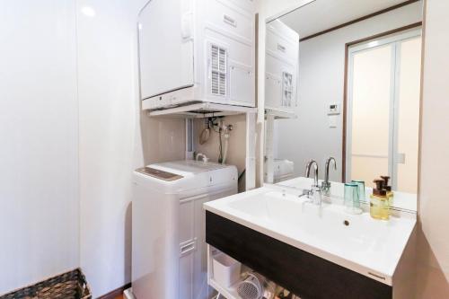 Phòng tắm tại Condominium Hotel Mihama Upi