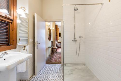 Koupelna v ubytování Alquería Calatrava B&B