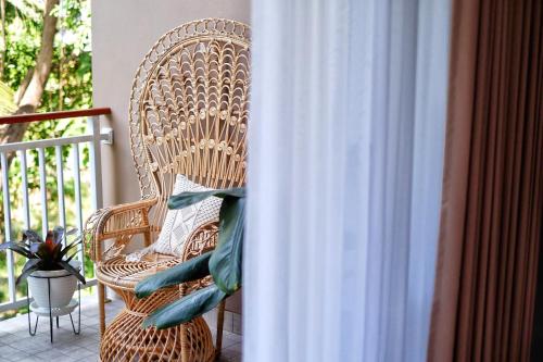 Zona de estar de The Sloth Bali