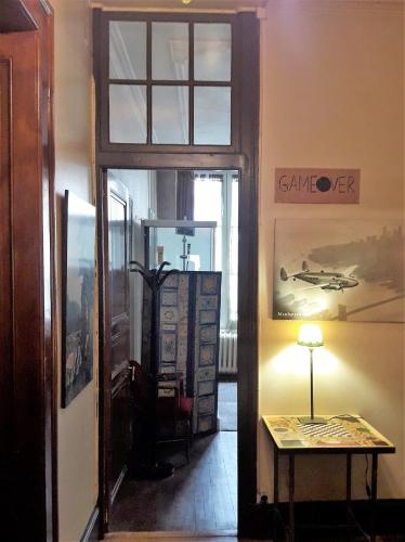 Postel nebo postele na pokoji v ubytování Maison de 1853
