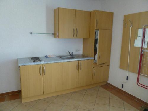 Η κουζίνα ή μικρή κουζίνα στο Apartments Villa Rosmarin