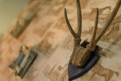 a utensil is hanging on a wall at Golden Eagle in Chester