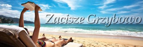 a group of people laying on the beach at APARTAMENT ZACISZE in Grzybowo
