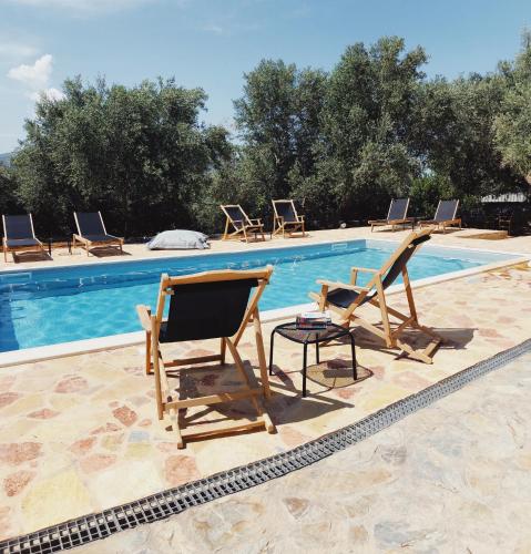 Πισίνα στο ή κοντά στο Villa Gaia