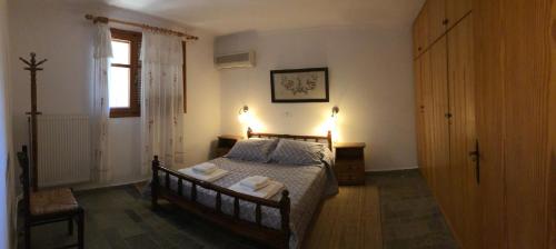 Ένα ή περισσότερα κρεβάτια σε δωμάτιο στο Villa Gaia