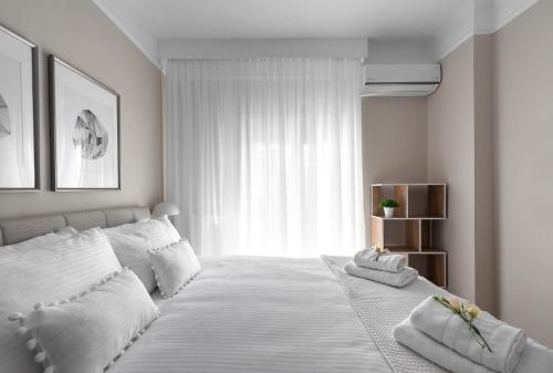 Кровать или кровати в номере #Luxlikehome - Maison Penthouse