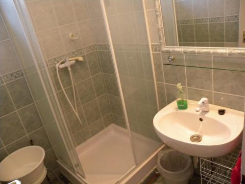 Koupelna v ubytování Holiday home in Fonyod - Balaton 38001