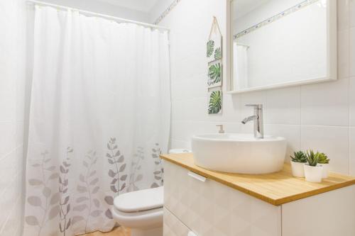 Koupelna v ubytování Robertapartments
