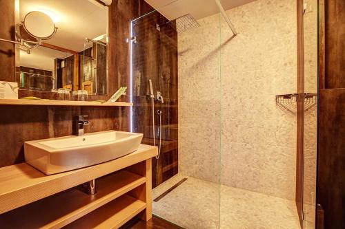 Koupelna v ubytování Private Apartment in Kukucka Residences