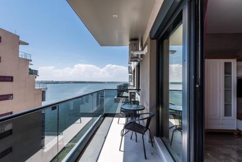 SnS Apartament in Vila Sophia tesisinde bir balkon veya teras