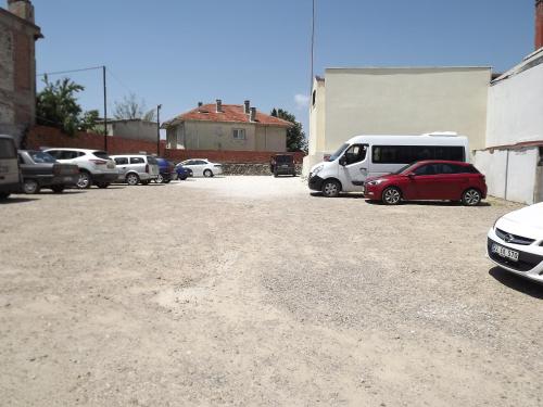 a group of cars parked in a parking lot at ACR PALAS in Edirne