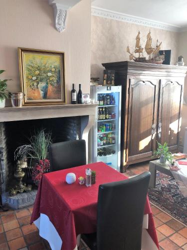 Majoituspaikan B&B Coupure keittiö tai keittotila