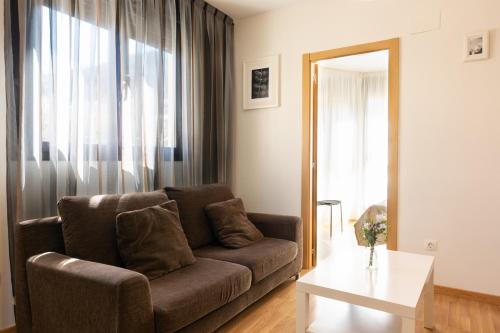 Χώρος καθιστικού στο Apartamentos Turísticos Real Valle Ezcaray